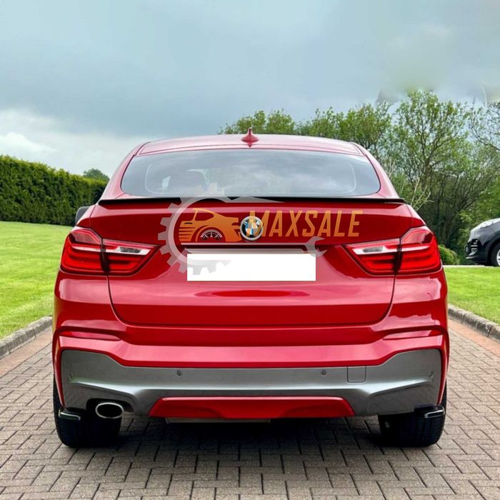 BMW X4 F26 лип спойлер багажник M Style бмв х4 ф26 м стайл джип крило