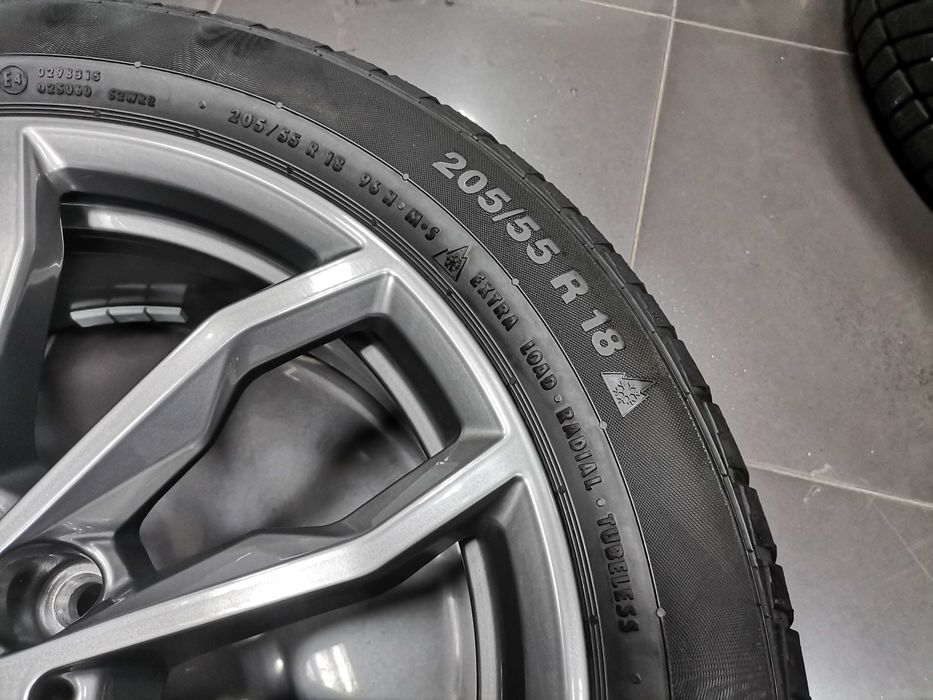 18” Зимен К-т BMW Джанти Style 711 M Гуми Датчик X1 F48 U11 U12 X2 F39