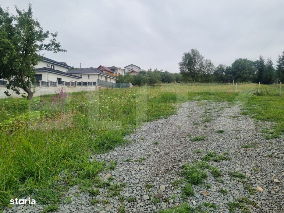 Teren 700 mp cu priveliste spre oras, disponibil si parcelat, Bistrita