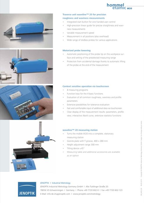 Грапавомер HOMMEL W20