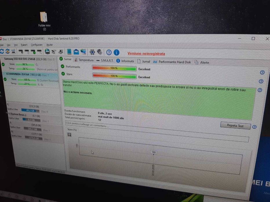 Hard Disk Seagate ST2000VN004, 2TB 2000GB NOU NE FOLOSIT POZA REALA