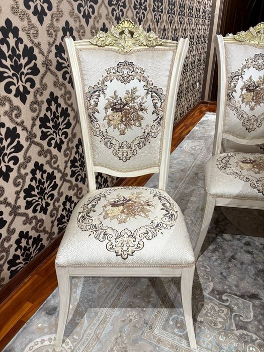 12 кишилик стол - стул мебель от wellwood