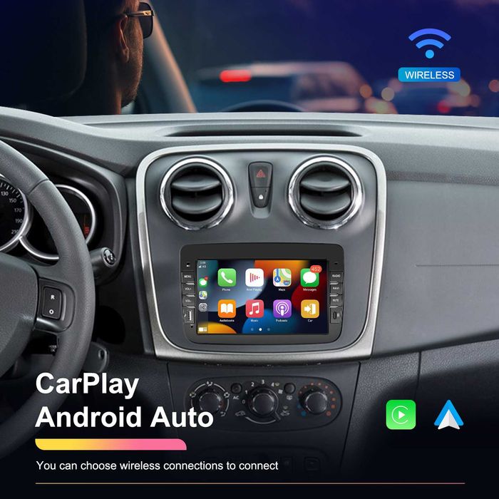 Navigatie android Dacia Renault Logan Sandero Duster Lodgy Dokker Capture