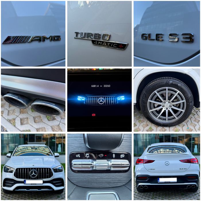 Mercedes-Benz GLE 53 AMG Coupe / 32.000 km / Auto NOU / Unic proprietar de noua