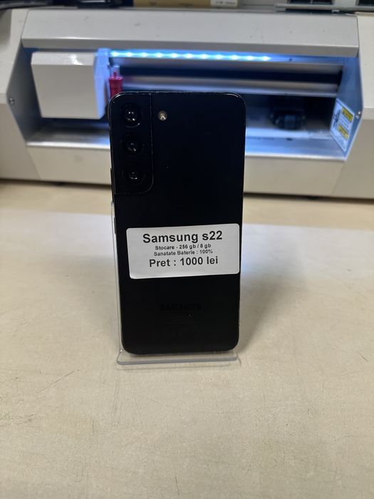 Samsung s22 / 256 gb / garantie / folie sticla cadou