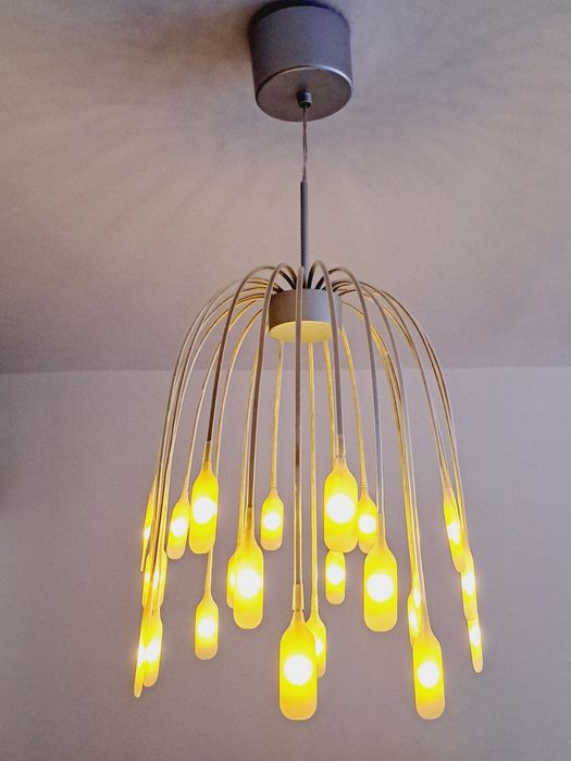 Candelabru lumini LED Jellyfish lights IKEA