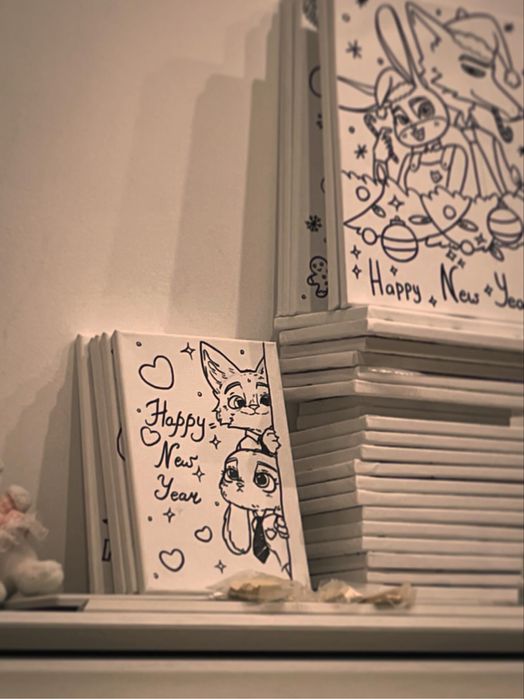 ХОЛСТ-РАСКРАСКА для ваших детей!