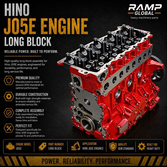 Лонгблок двигателя Hino J05E