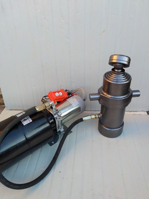 Cilindru basculare7,5 tone 5 segmente,pompa basculare