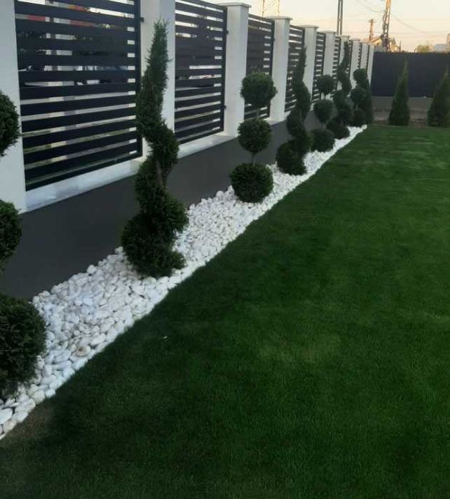 Amenajari Gradini cu Gazon si Plante Ornamentale