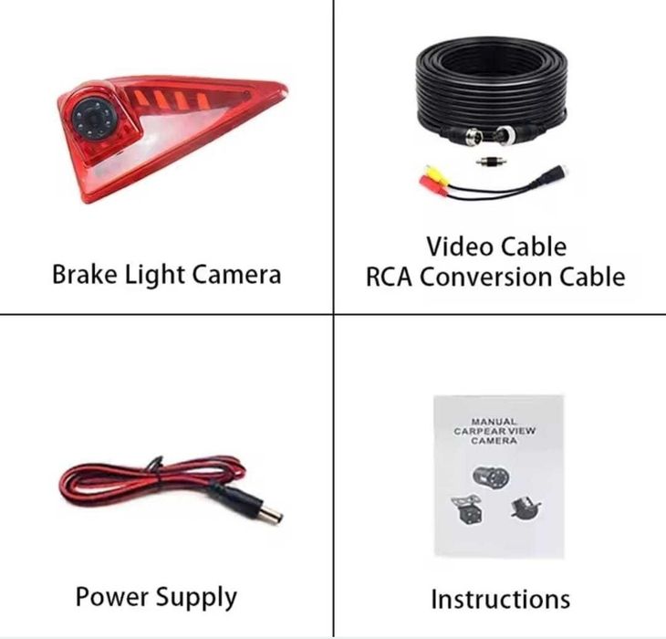 Camera Marsarier Dedicata Nissan NV400 Renault Megane Master3 Opel Movano