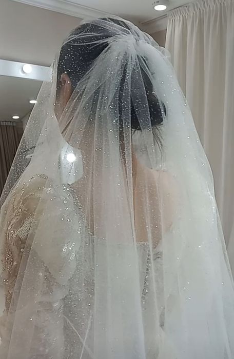 Нежная фата для невесты !