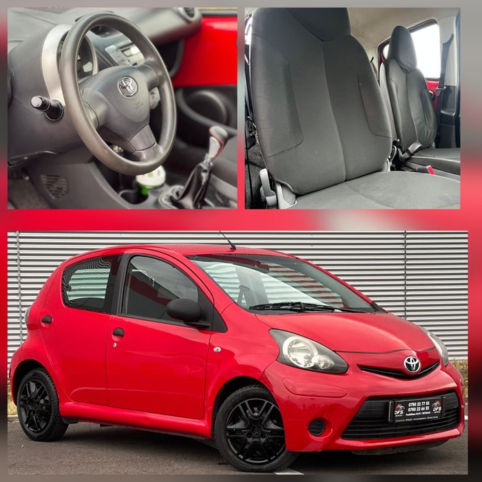 Vand Toyota Aygo 1.0 Benzina 2014 Euro 5 Consum 5 impecabila urgent