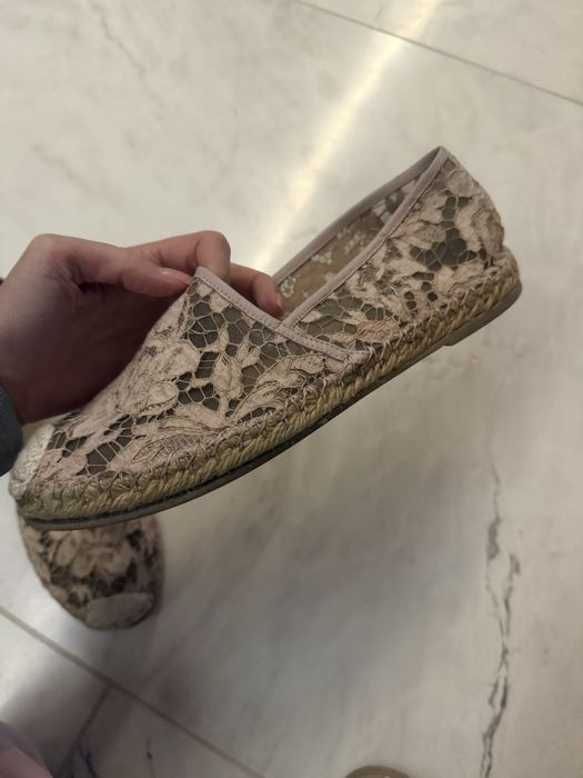 Еспадрили VALENTINo от дантела и кожа