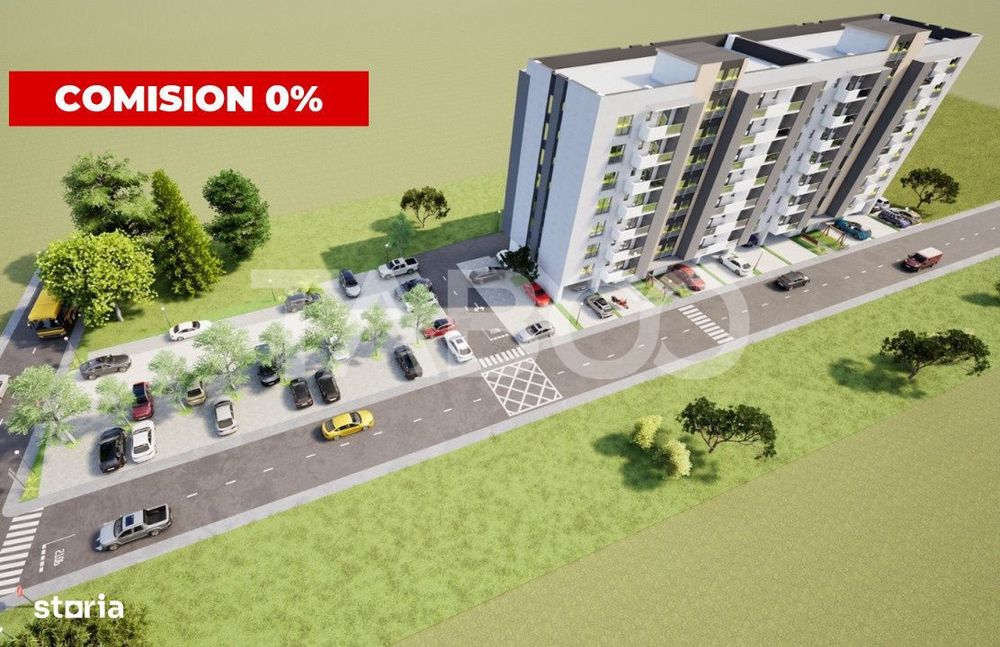 Apartament FARA COMISION 3 camere si balcon Sibiu Dna Stanca