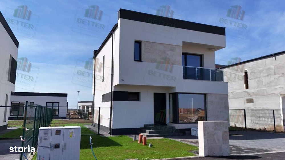 Vilă Premium P+1E În  Berceni / Vidra | 4 Camere, 3 Băi- 454 Mp
