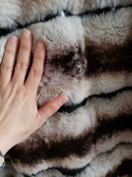 Чинчила - палто от естествен косъм