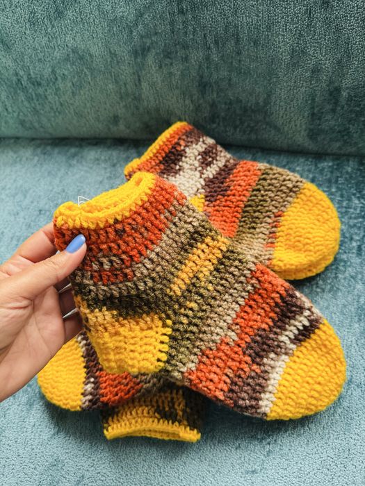 Ciorapi grosi realizati manual