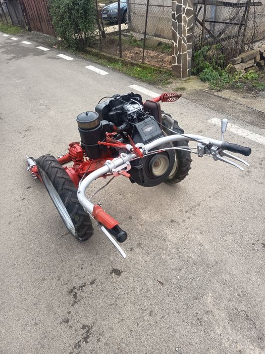 Cositoare bertolini diesel, motocultor cu freză și plug