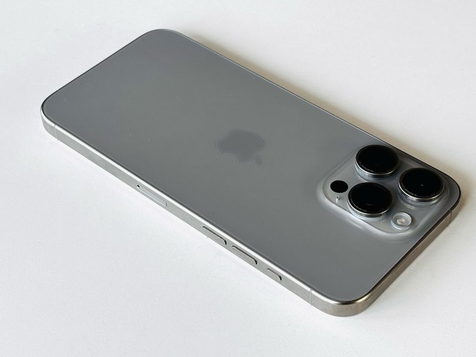 Iphone 15 Pro Max 256GB Natural Titanium 100% Батерия Гаранция