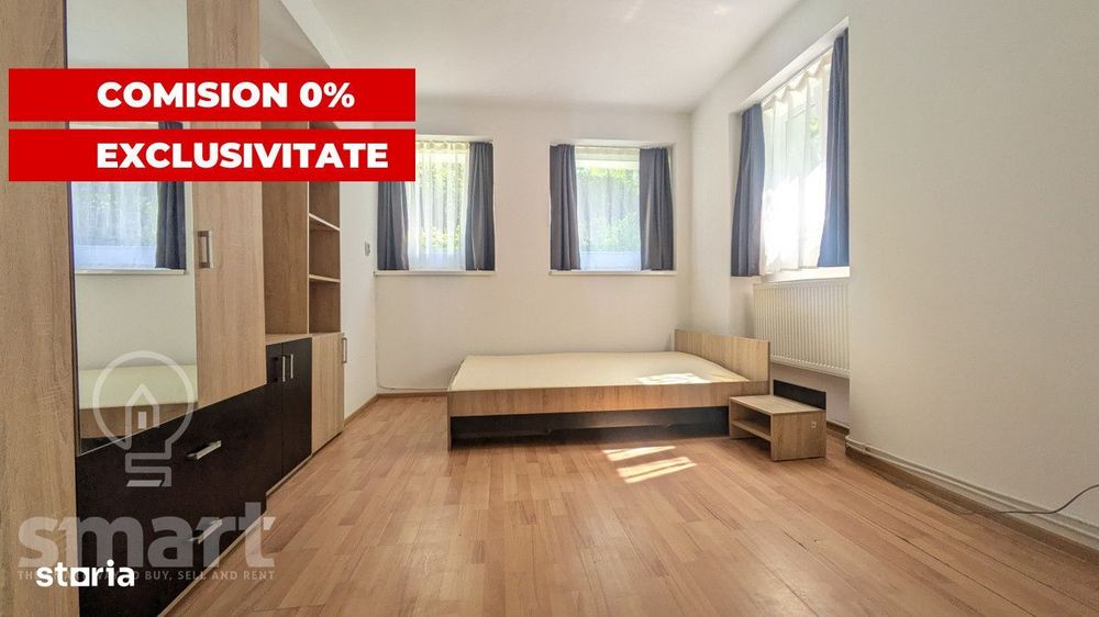 Garsoniera cu gradina proprie, zona centrala Cluj langa The Office 0% — fotografia 1