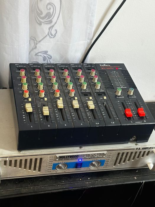 Boxă,stație si mixer ..