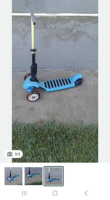 Trotineta  in stare acceptabilă