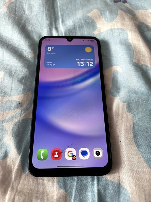 Vând schimb telefon samsung A 15 128g stocare 6 + 4g ram
