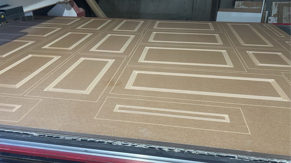 Фрезеровка фасадов на чпу