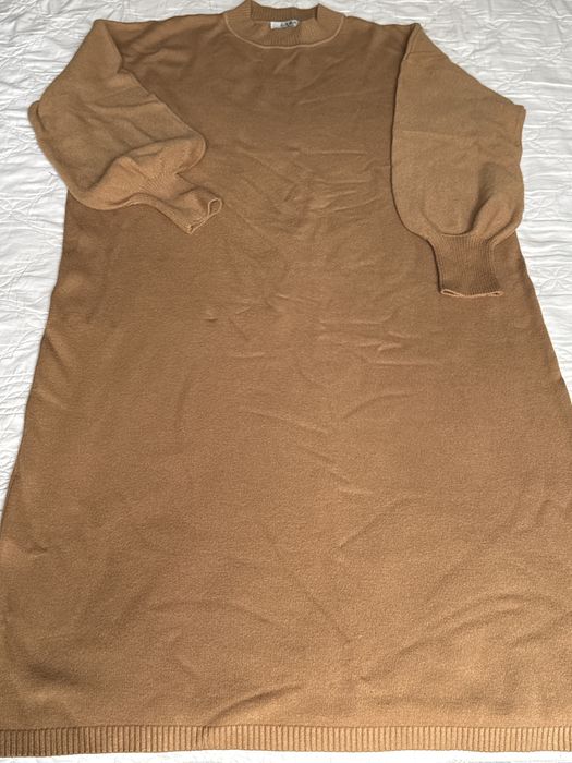 Платье трикотажное теплое