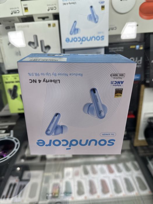 Наушники anker liberty 4nc с шумоподавлением!лучше чем airpods