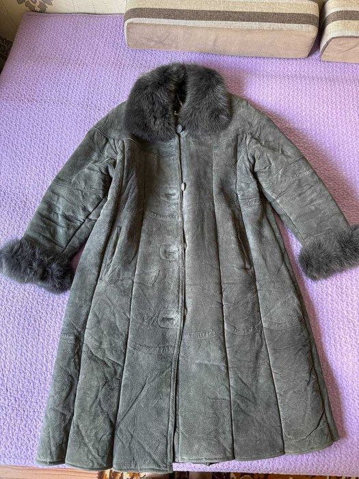 Пальто теплое б/у