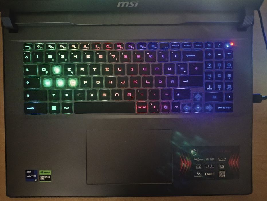 Msi vector 17 hx a13whg full-box