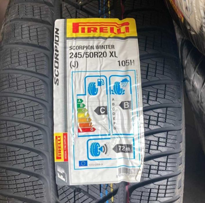 Jante Jaguar I Pace senzori presiune anvelope iarna Pirelli 245 50 20