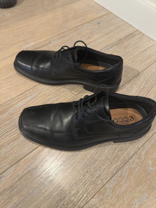 Pantofi Ecco Helsinki piele pantofi business barbati negri