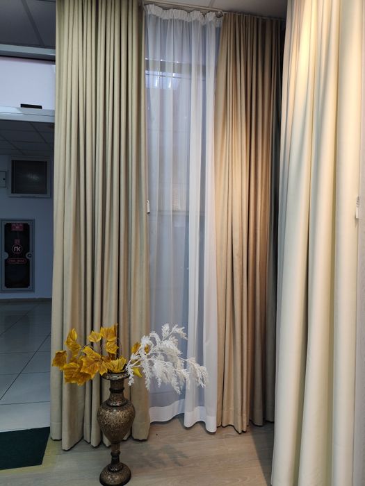 Готовый комплект штор