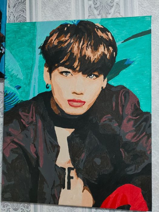 Продам картины с группой  BTS