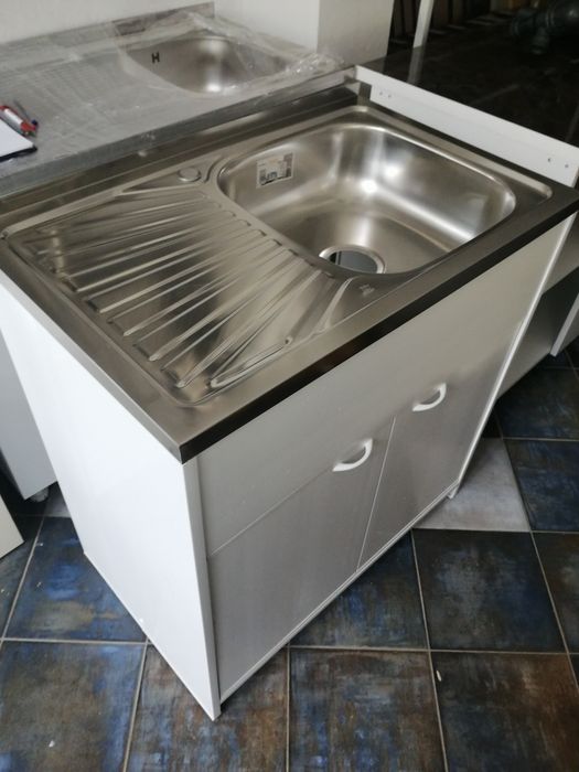 Нов Кухненски шкаф с мивка Пвц PVC