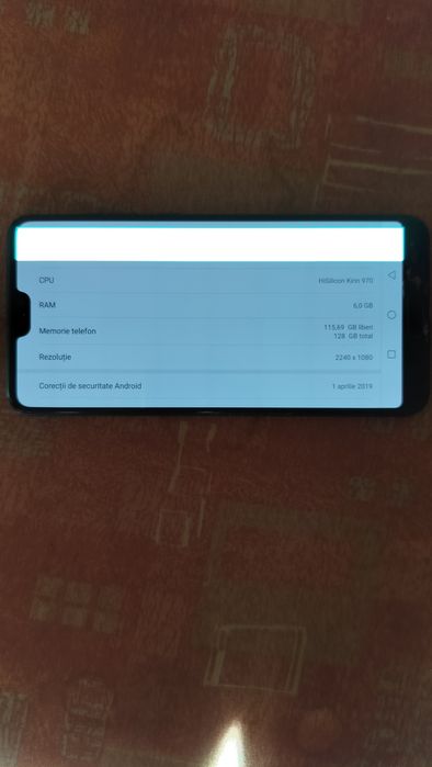 Huawei p20 pro (display  si capac fisurate)