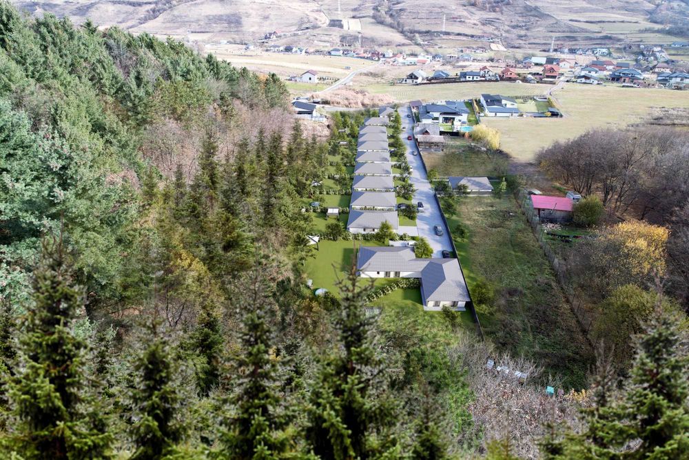 PF vand casa pe un singur nivel, in sat Popesti, 100mp utili,