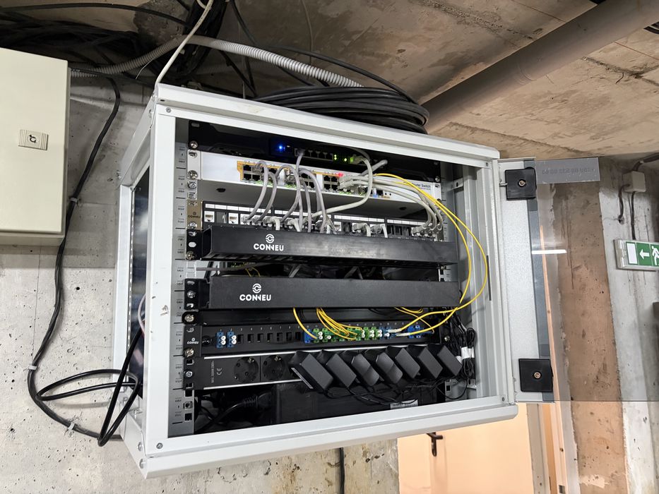 Сплайсване на оптични кабели и изграждане на интернет мрежи