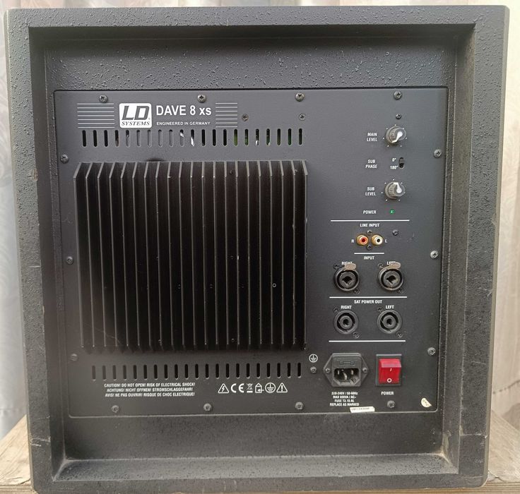The boX Сабвуфер акт 15" и 2 шт пассивные сат