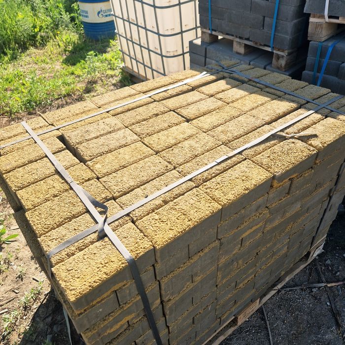 Брусчатка кирпичик 2й сорт 100×2000×60