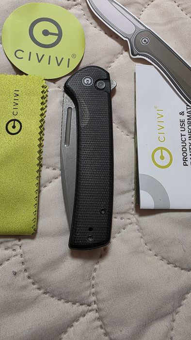 Нож Civivi Conspirator Nitro-V Micarta Black