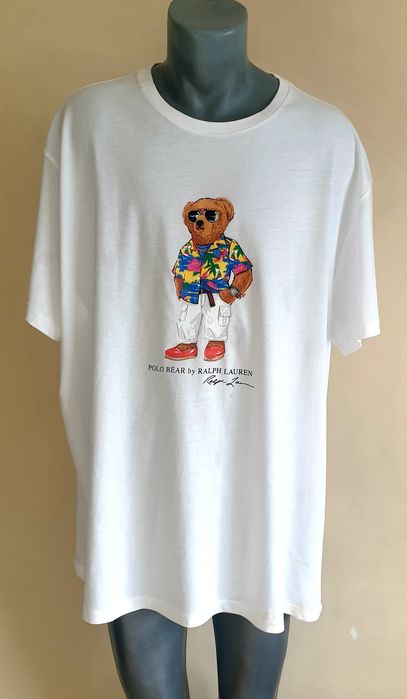 POLO Ralph Lauren Bear Classic Fit Cotton 2XL НОВО ОРИГИНАЛ Мъжка Тени