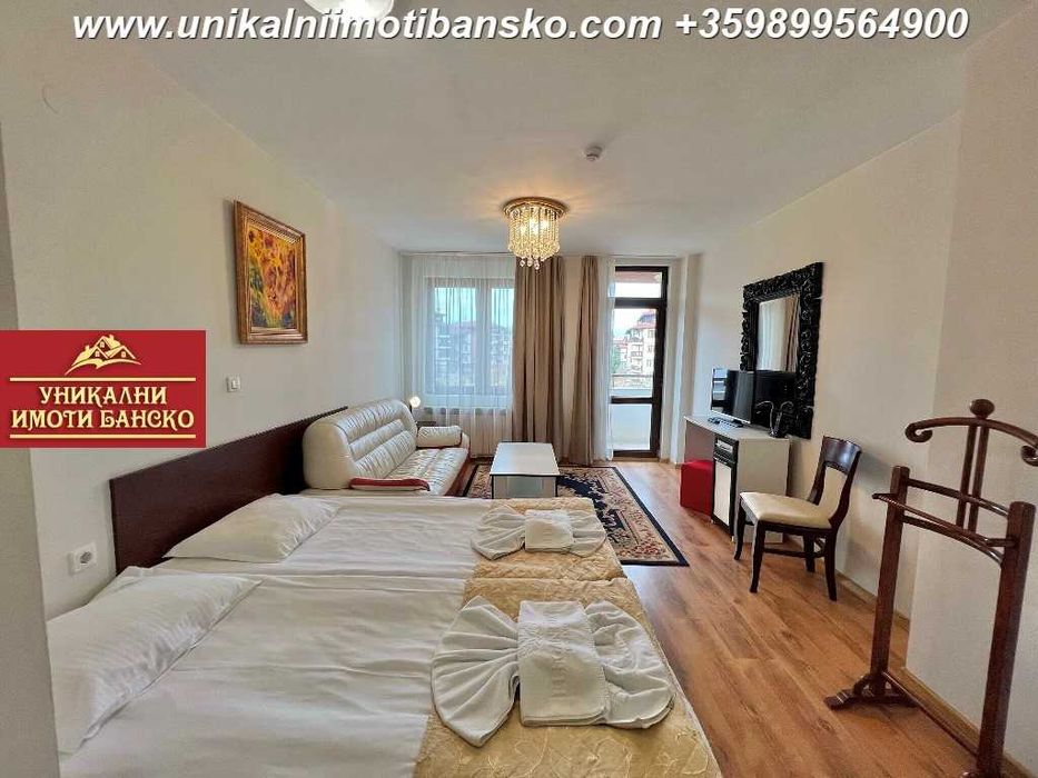 На 5 минути от лифта! Двустаен апартамент за продажба в град Банско
