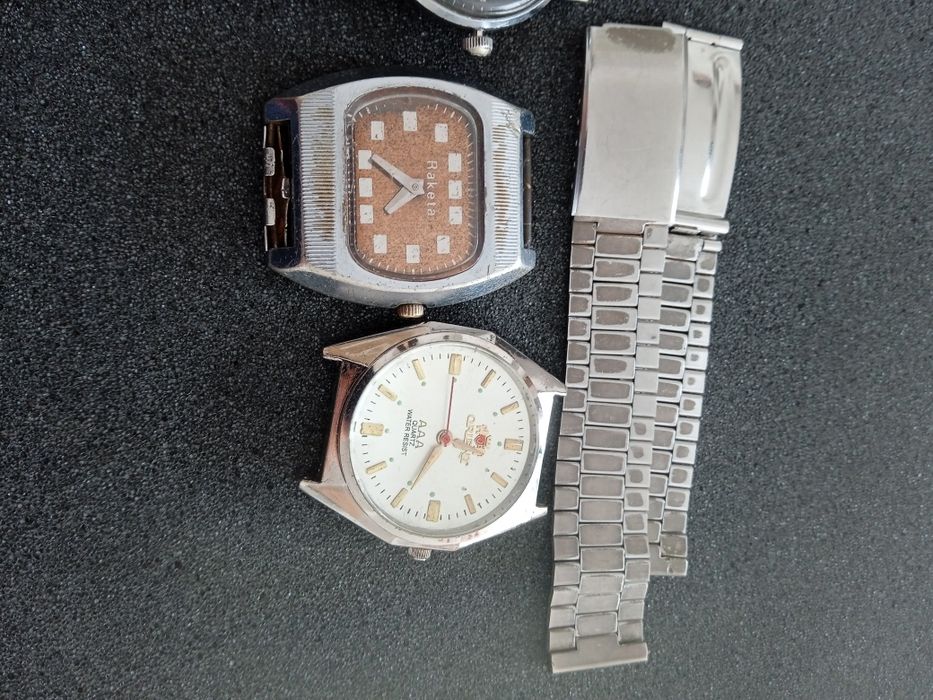 Лот руски механични часовници. ZARIA,POLJOT RAKETA ORIENT.