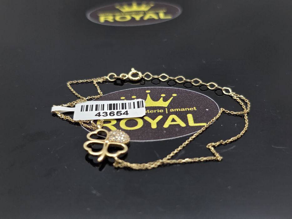 Bijuteria Royal: Bratara aur 14k/1.85 gr