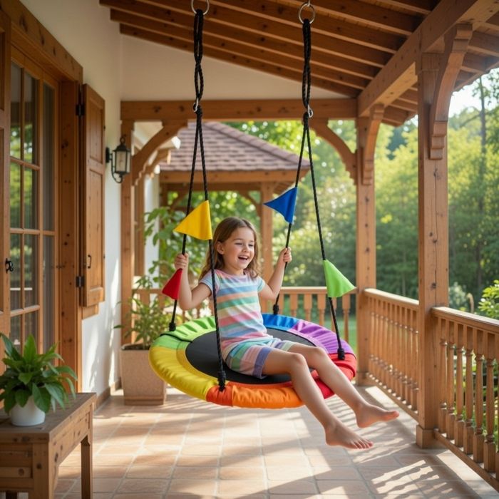 Люлка "Щъркелово гнездо" — здрава, удобна и подходяща за деца и възрас