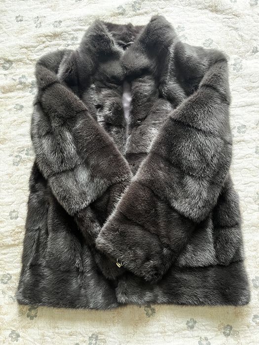 Шуба из натуральный мех